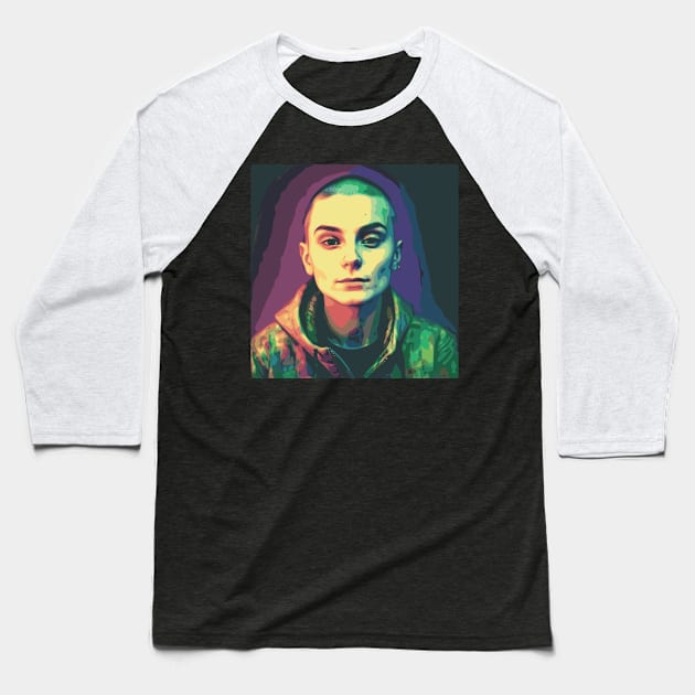 Sinead Oconnor Baseball T-Shirt by Pixy Official